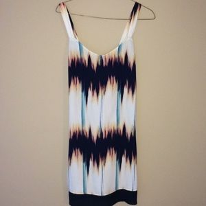 Unique printed dress
